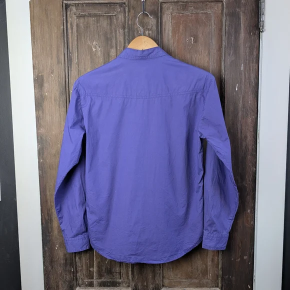 Roper Purple Pearl Snap Western Shirt Womens Small Rodeo Cowgirl Button Up - Picture 7 of 7